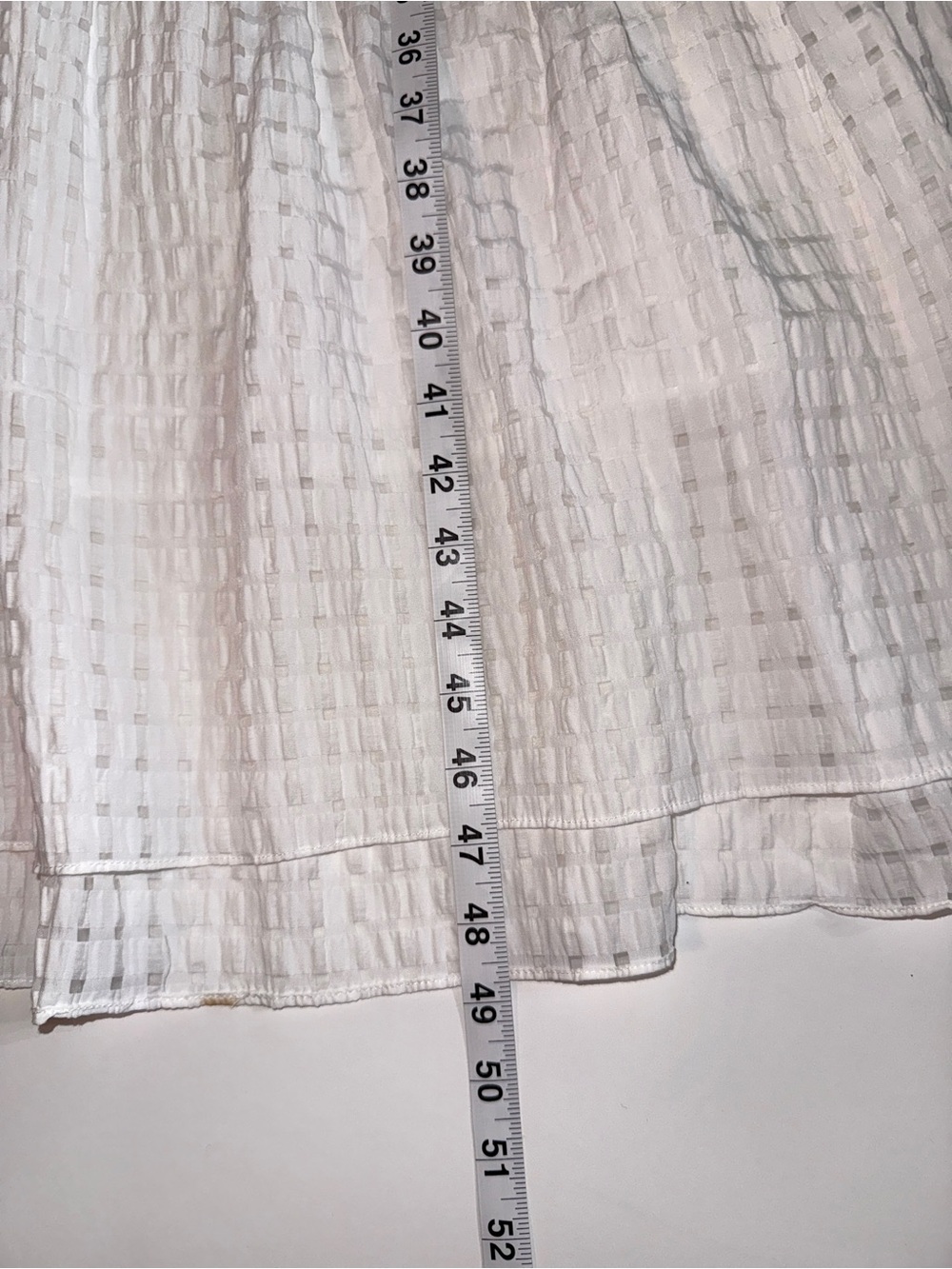 English Factory Gingham Tiered Midi Dress Puff Bow TieSleeves VNeckHN657D Medium - Picture 11 of 15